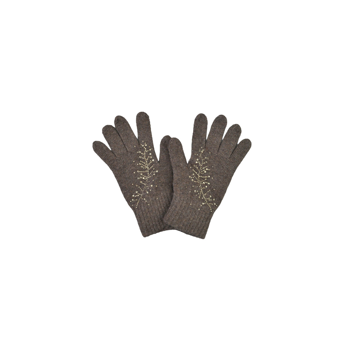 Touchscreen gloves with glitter