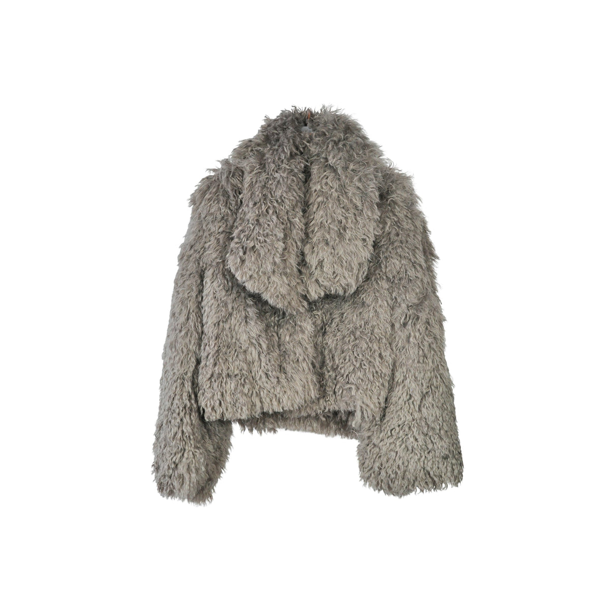 Short faux fur coat