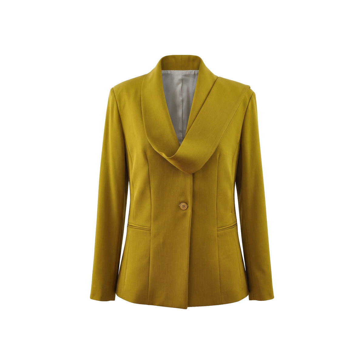 Blazer strutturato con sciarpa