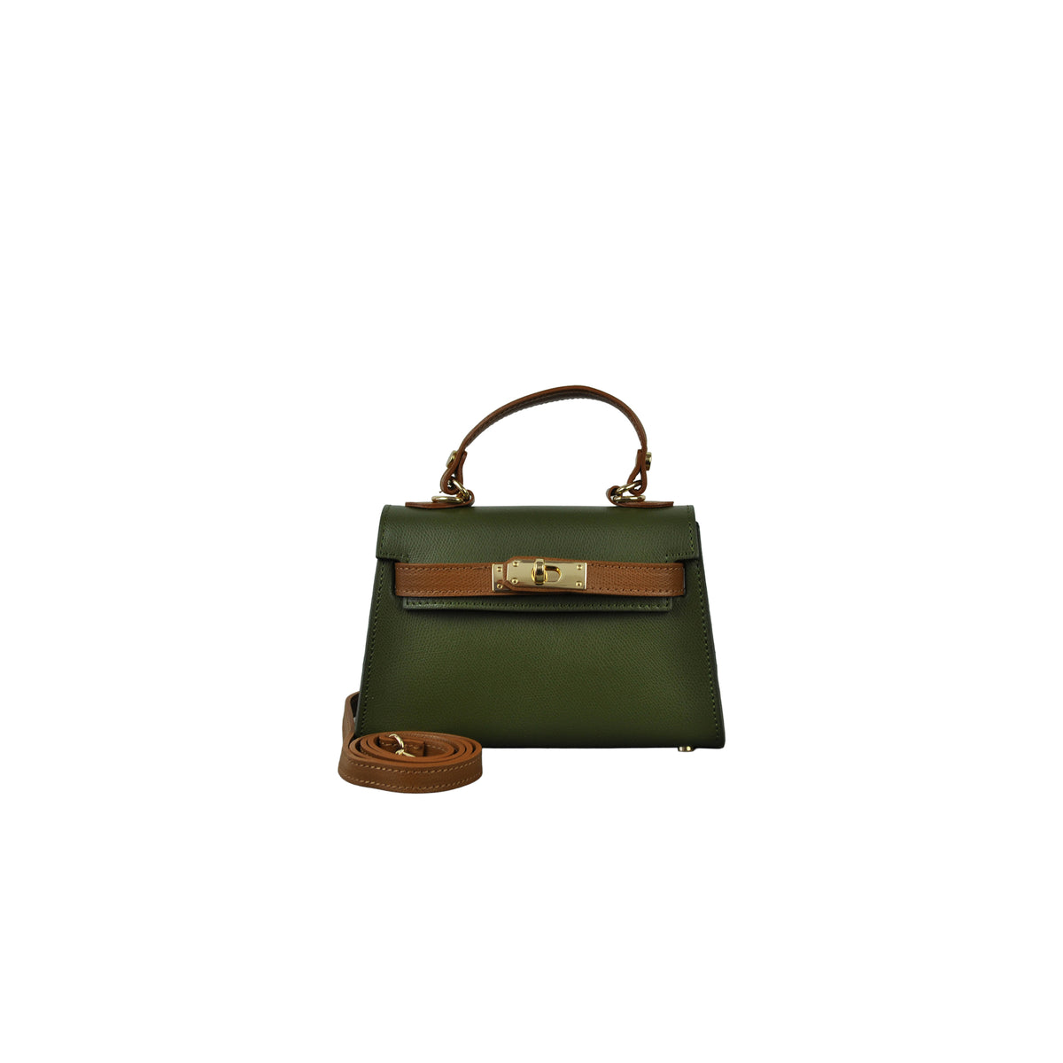 White Palm Kelly Bag