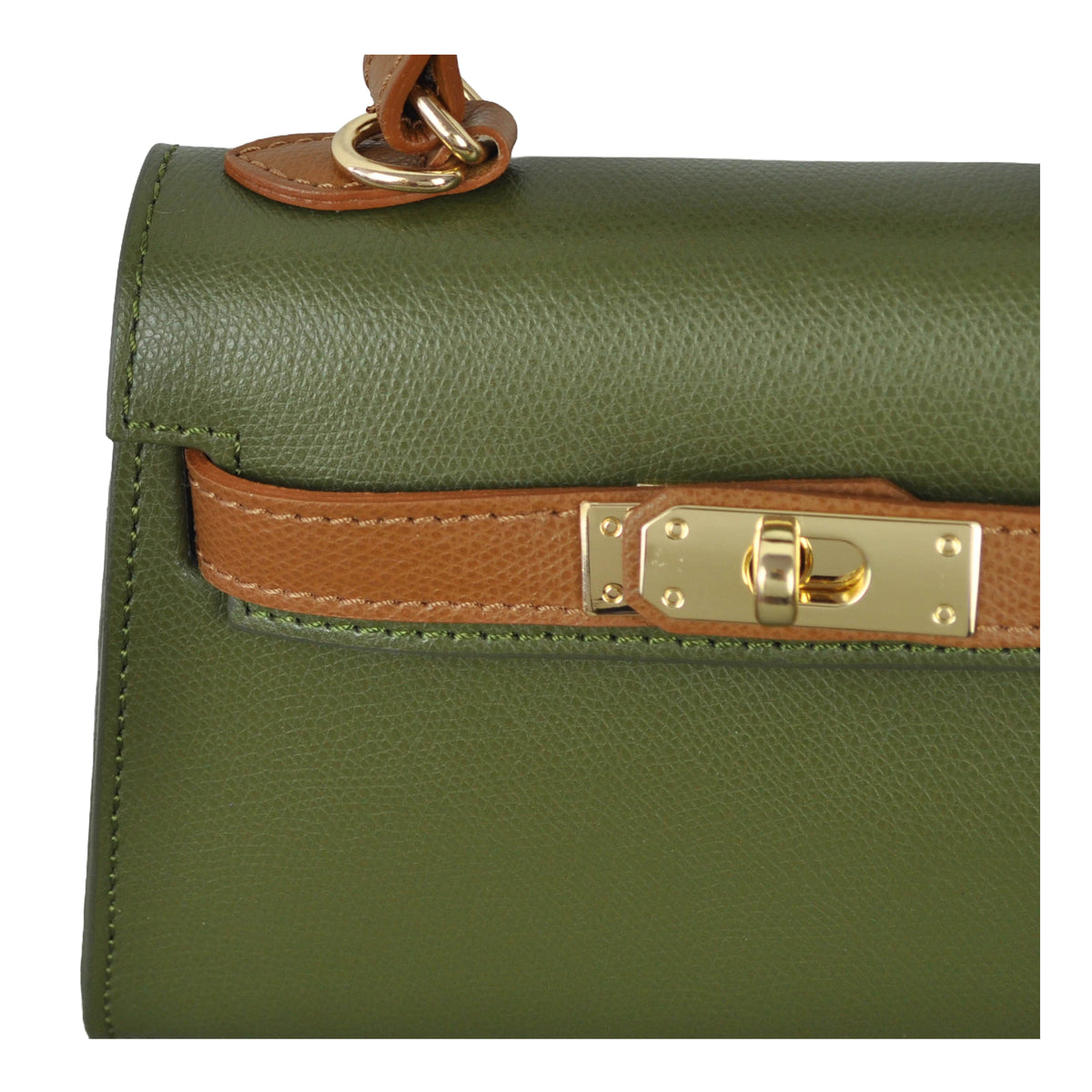 White Palm Kelly Bag