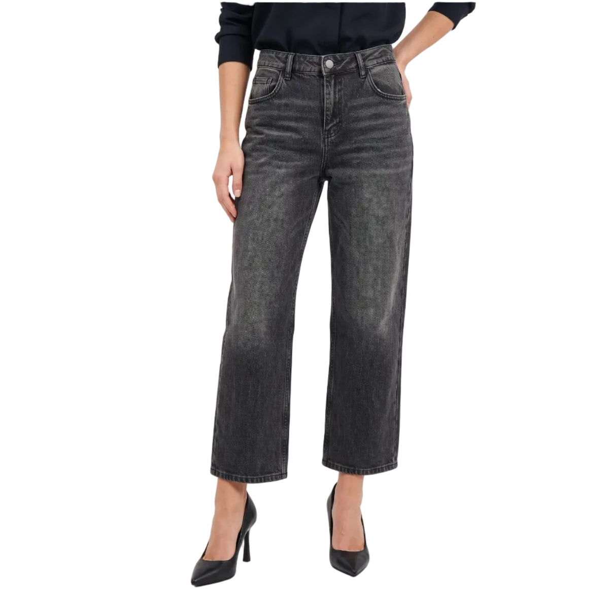 Jeans dritti dalla silhouette rilassata
