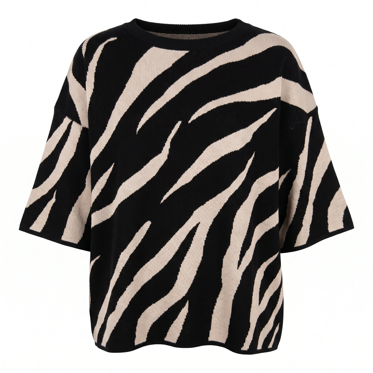 Maglione zebrato