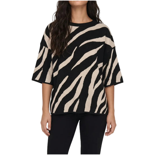 Maglione zebrato