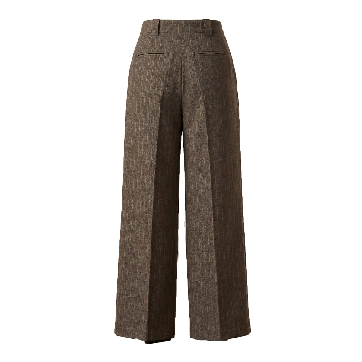 Tailored pinstripe trousers