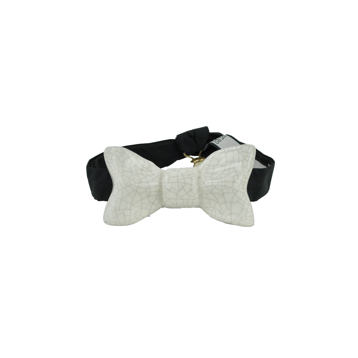 Papillon in ceramica con effetto marmo