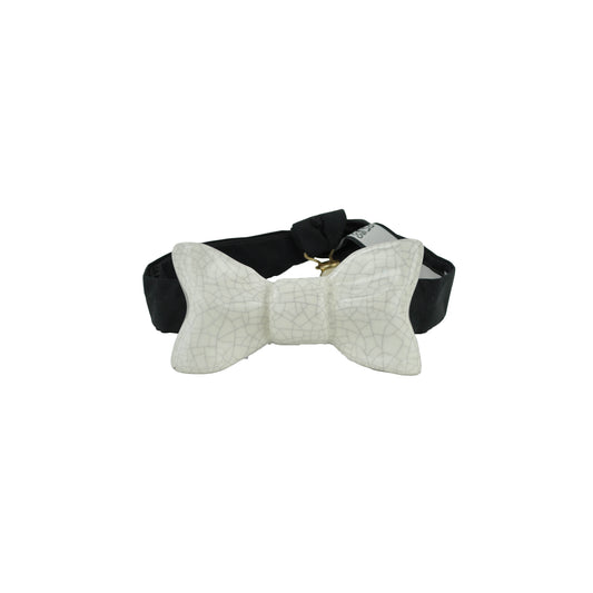 Papillon in ceramica con effetto marmo
