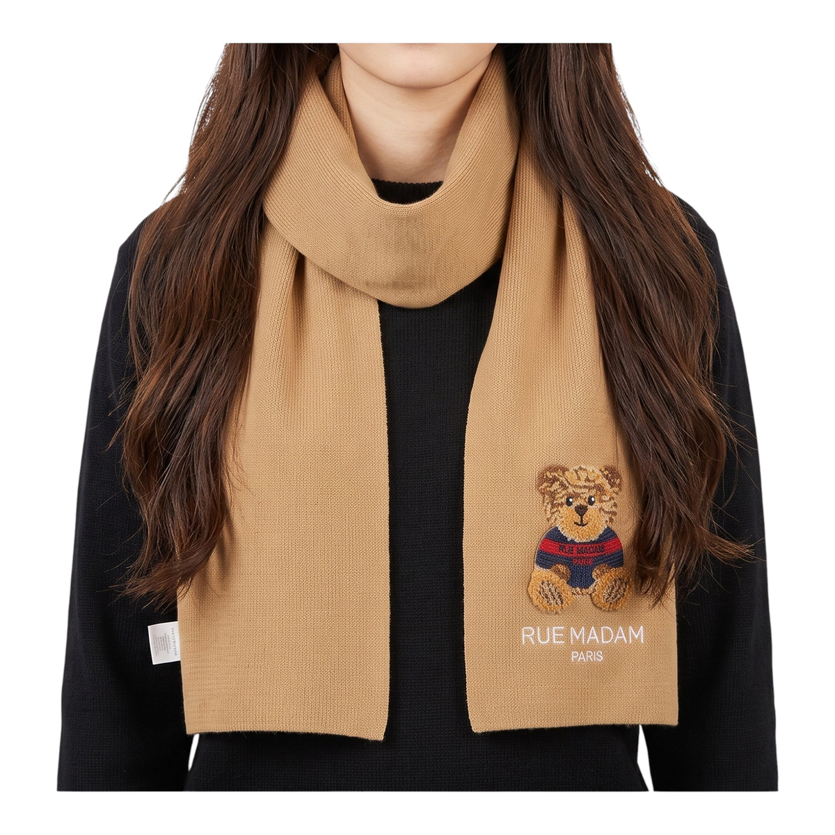 Teddy bear scarf