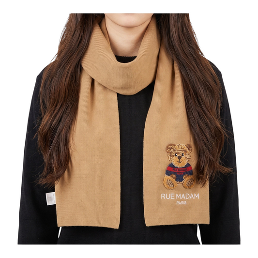 Teddy bear scarf