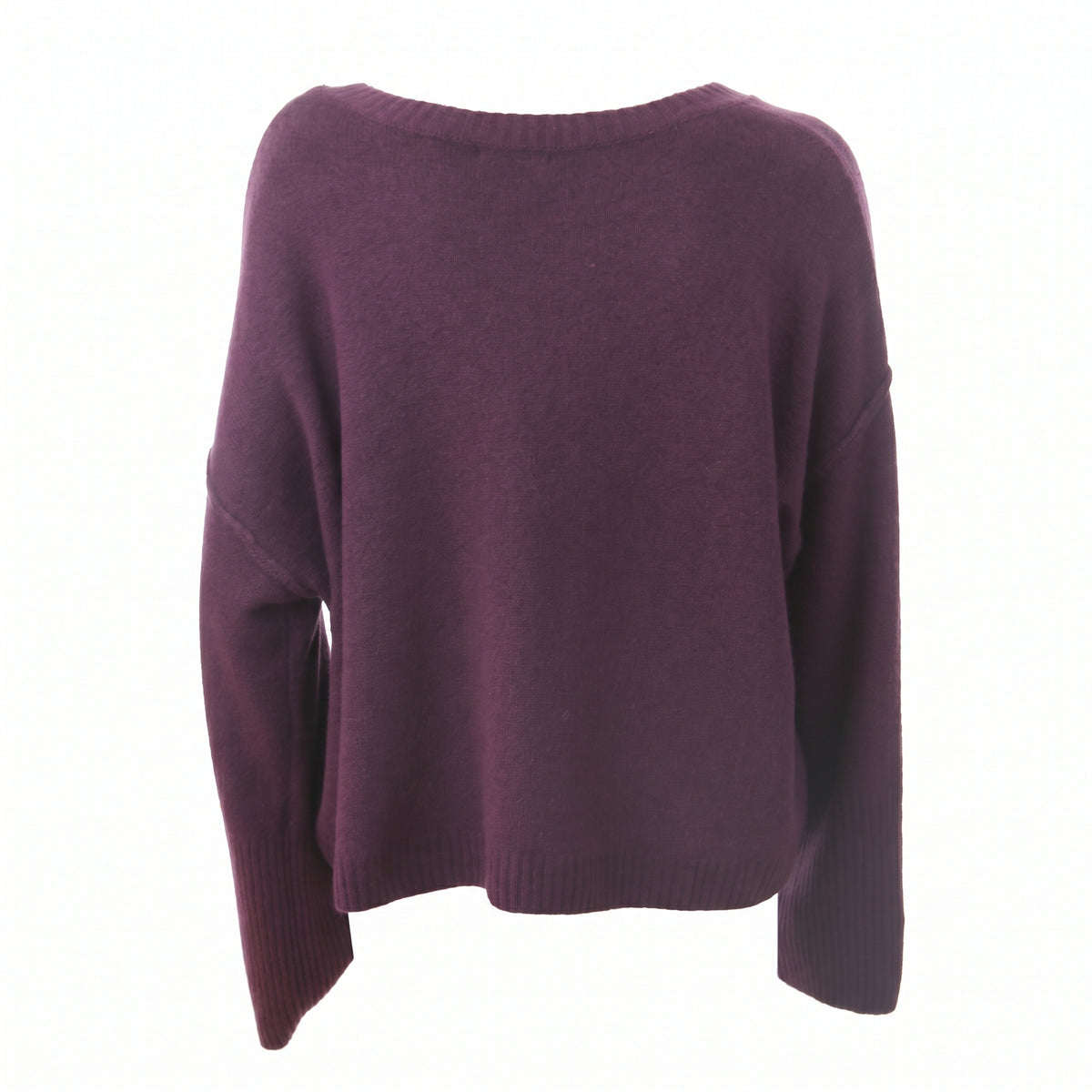 Maglia girocollo con collo removibile