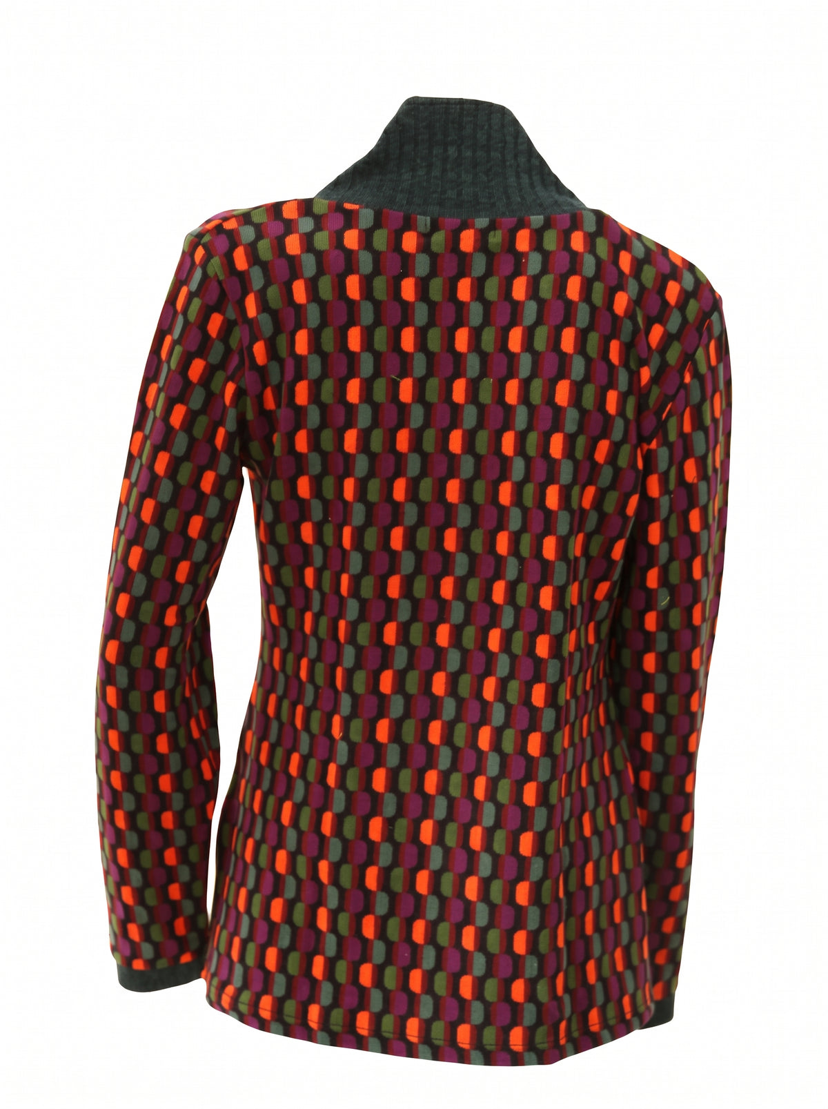 Blusa con collo a cerchio