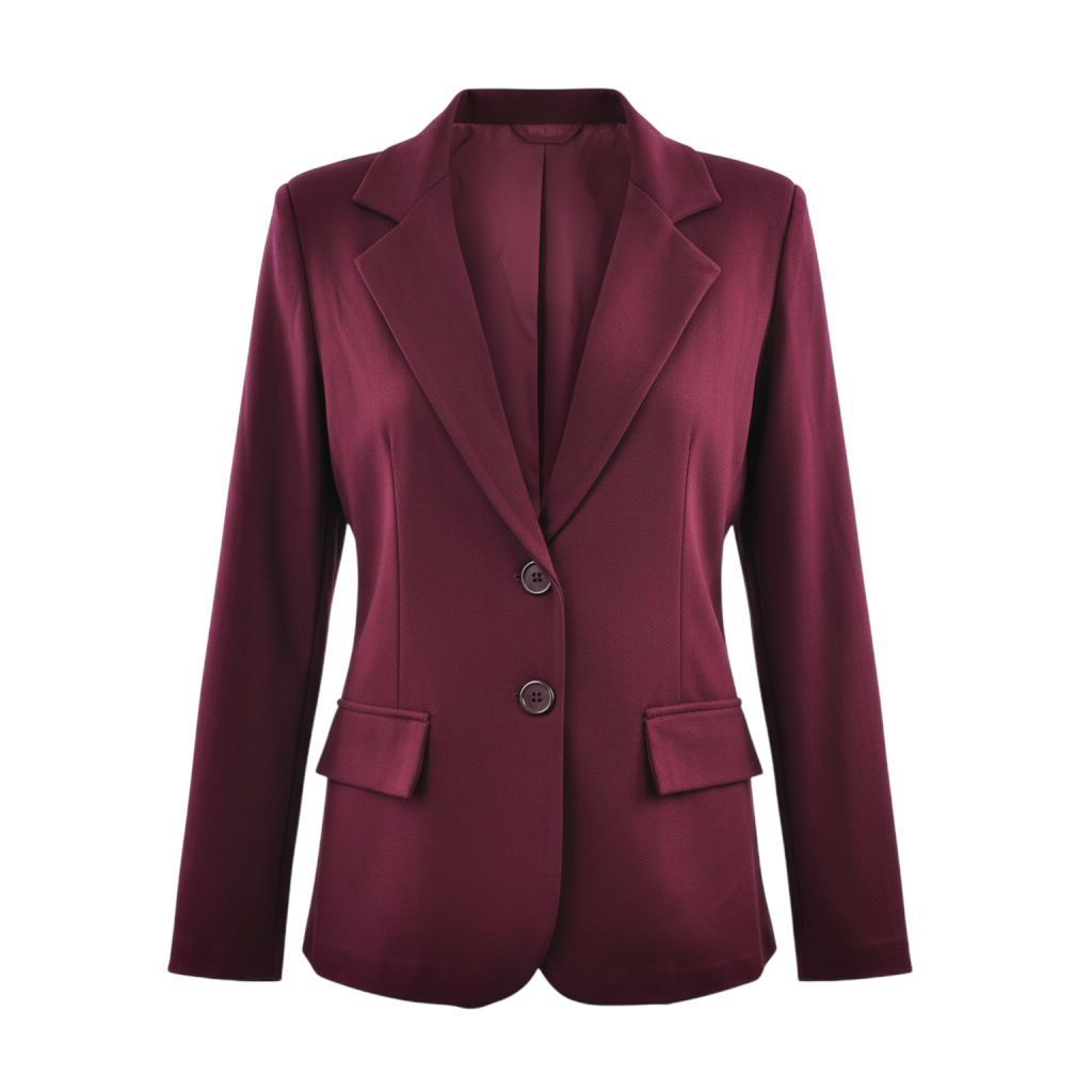 Blazer tessuto spigato