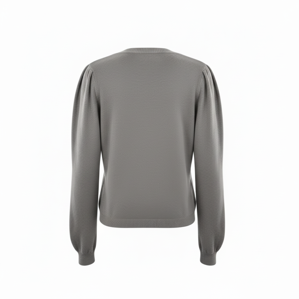 Maglia con taschino in strass