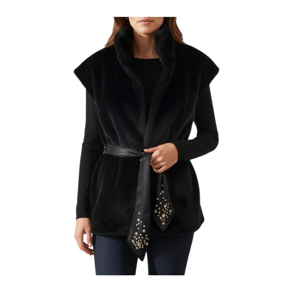 Gilet in ecopelliccia