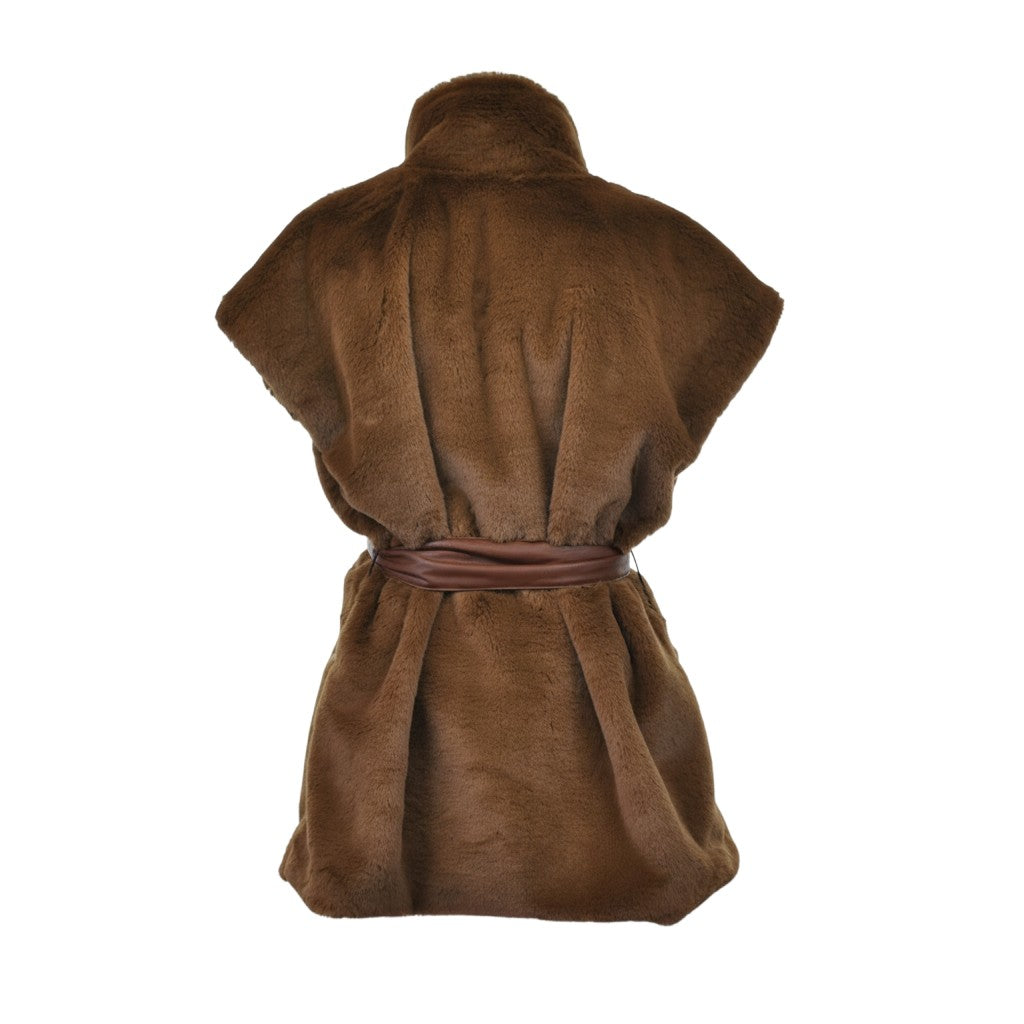 Gilet in ecopelliccia