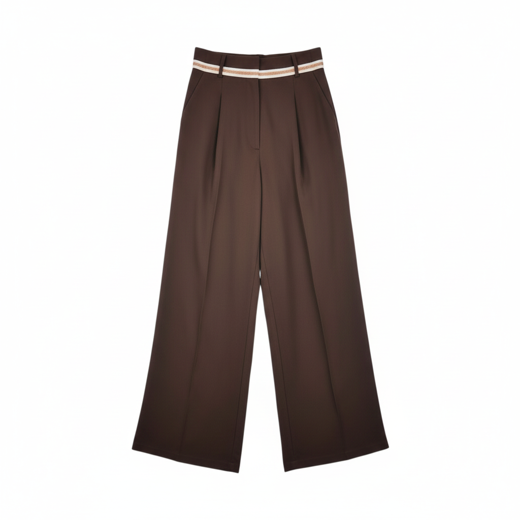 COTTON PALAZZO TROUSERS