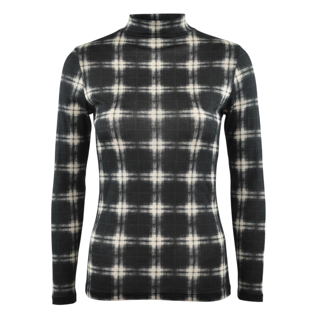 Maglia cachemire stampata