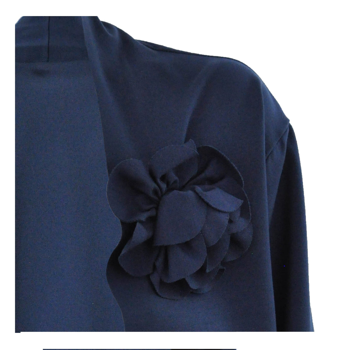 Giacca in cotone con spilla