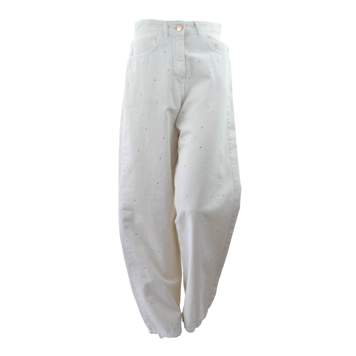 PALAZZO JEANS WITH EMBELLISHMENTS