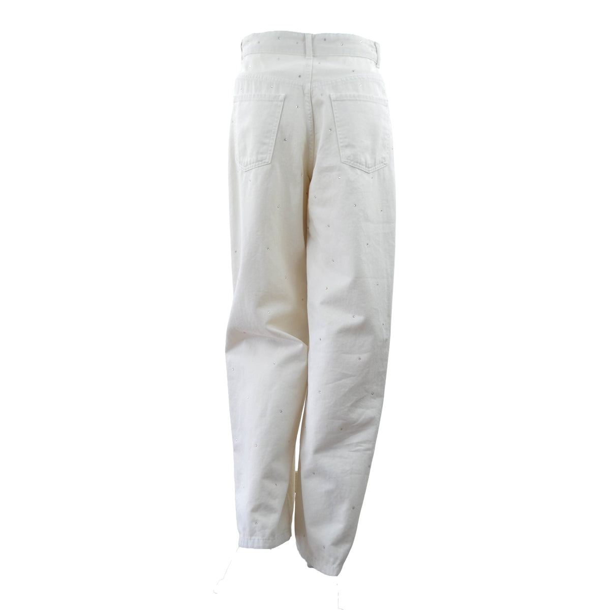 PALAZZO JEANS WITH EMBELLISHMENTS