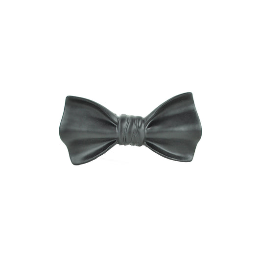 Papillon in ceramica nera grande
