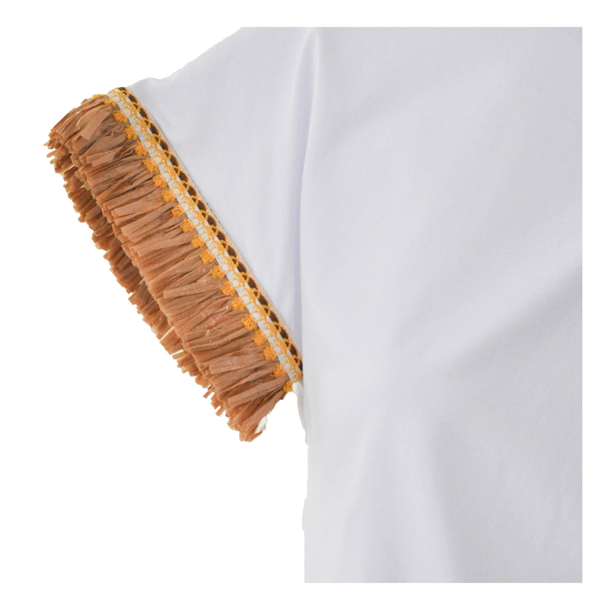 T-shirt nodo con applicazioni