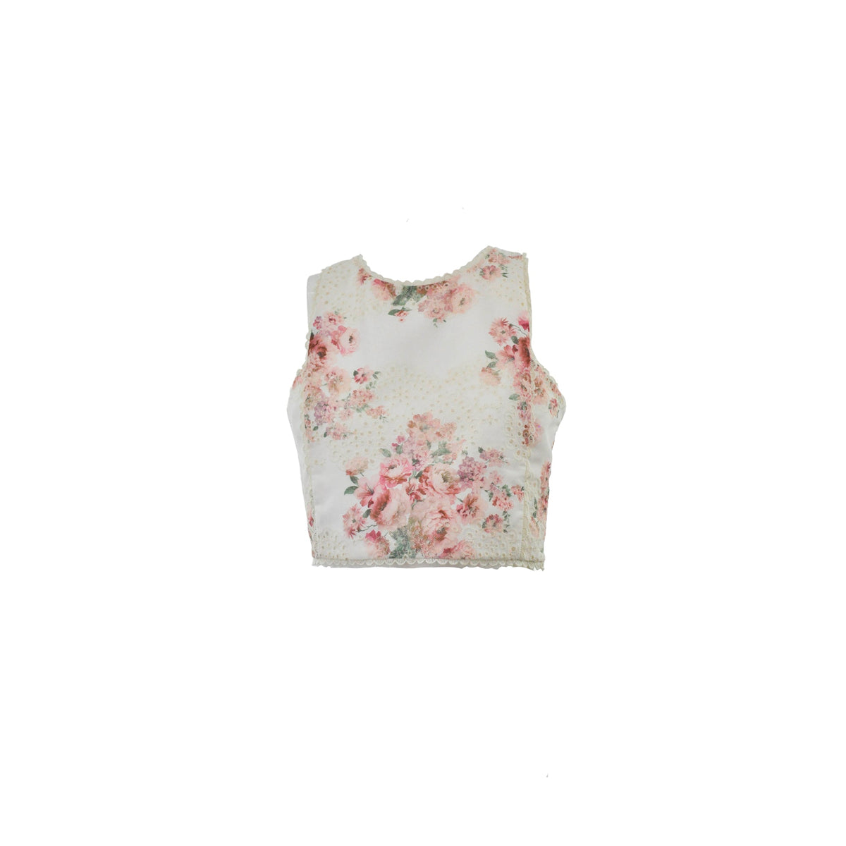 Top Sangallo a fiori