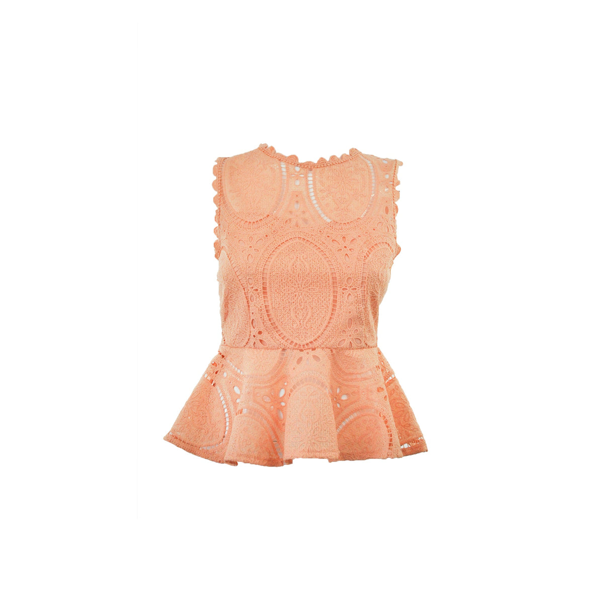 TOP SANGALLO BACK SCOOP NECK